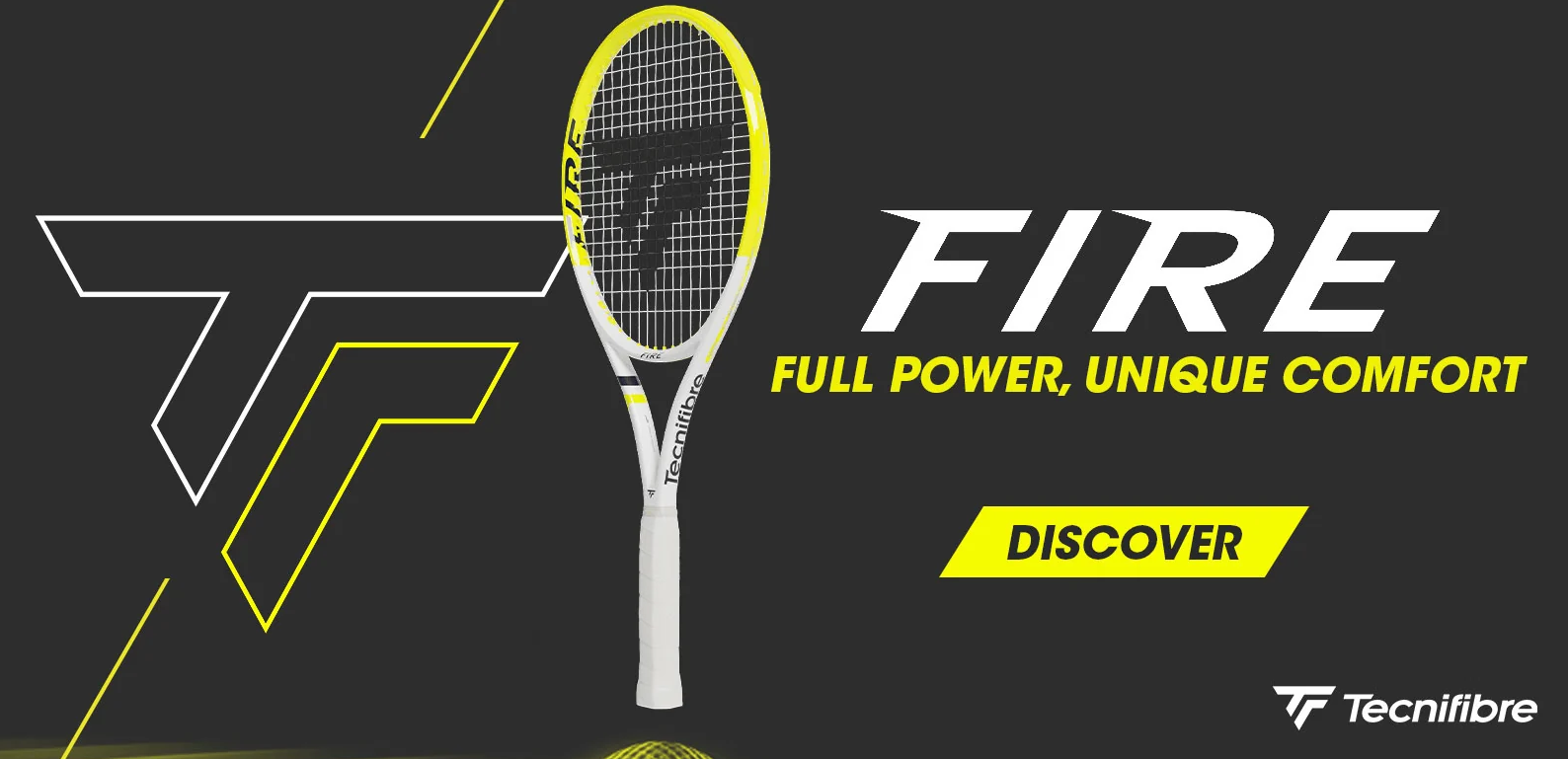 Tecnifibre Fire — full power, unique comfort
